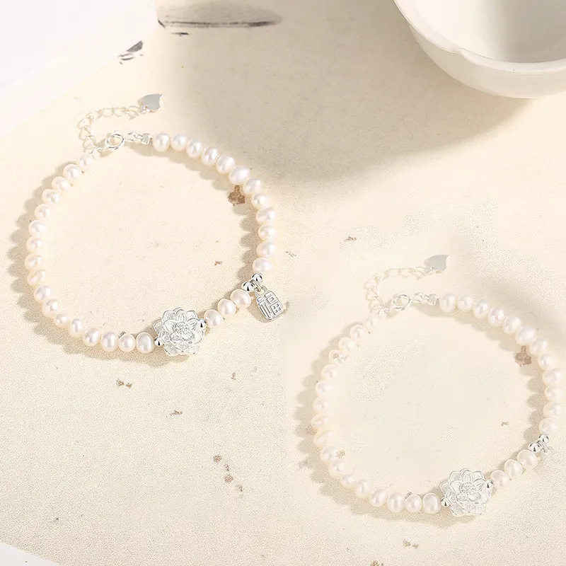 AKAK Sterling Silver Bracelets Unisex-3