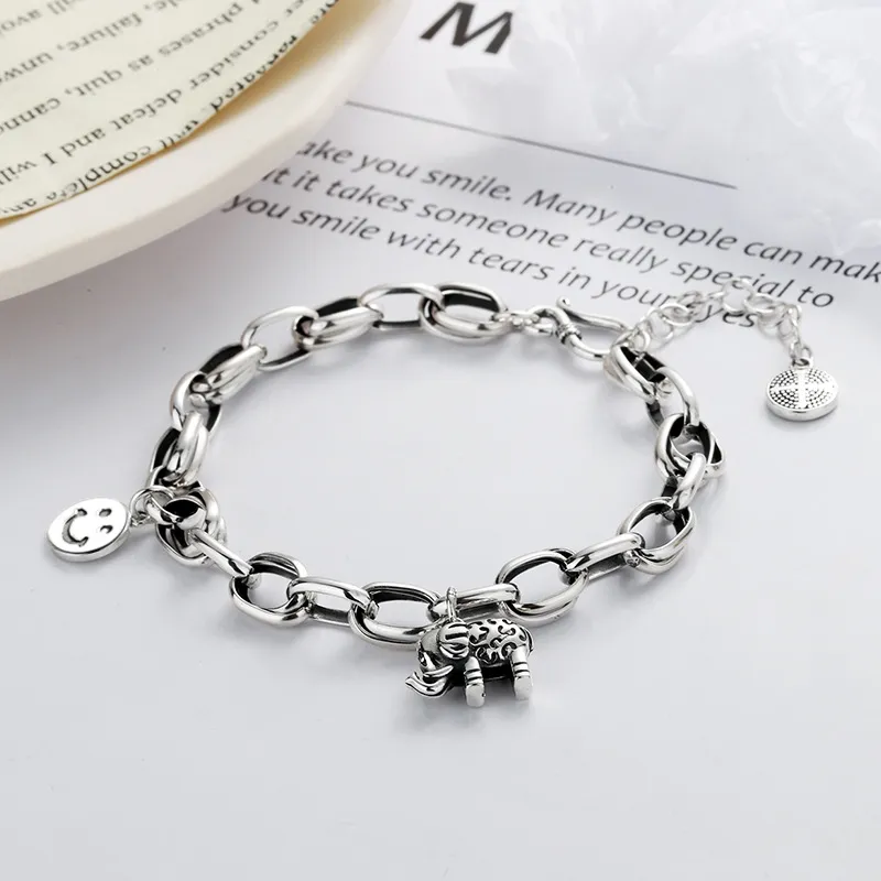AKAK S925 Silver Bracelets Unisex-1