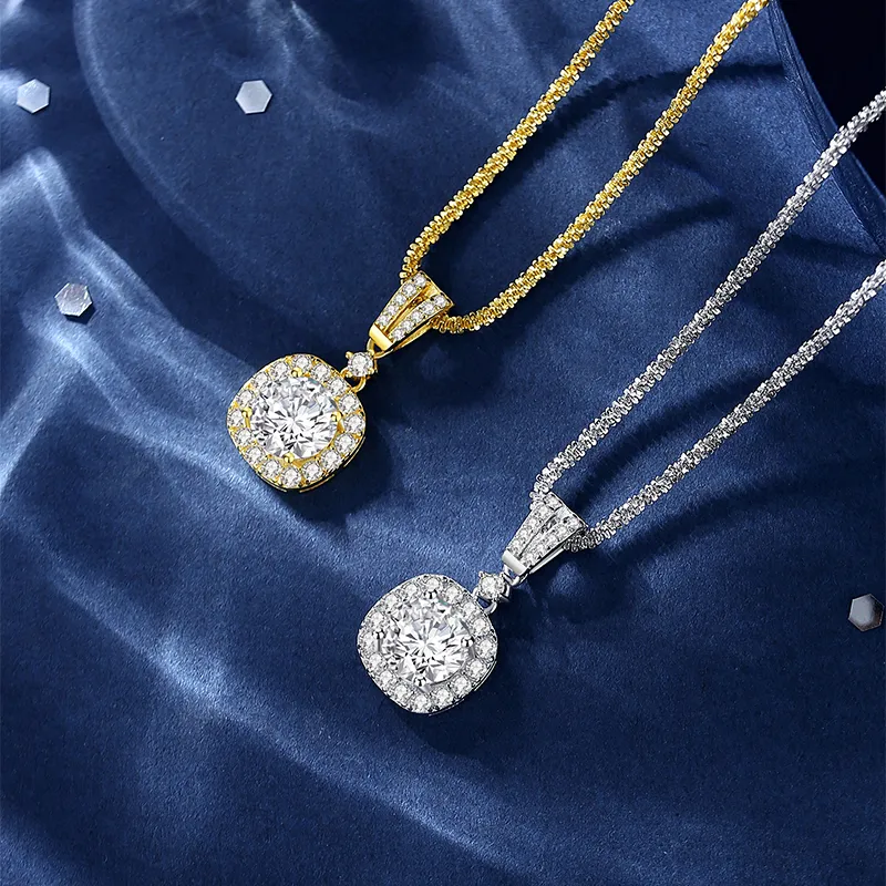 AKAK 925 Sterling Silver Necklaces Unisex-2