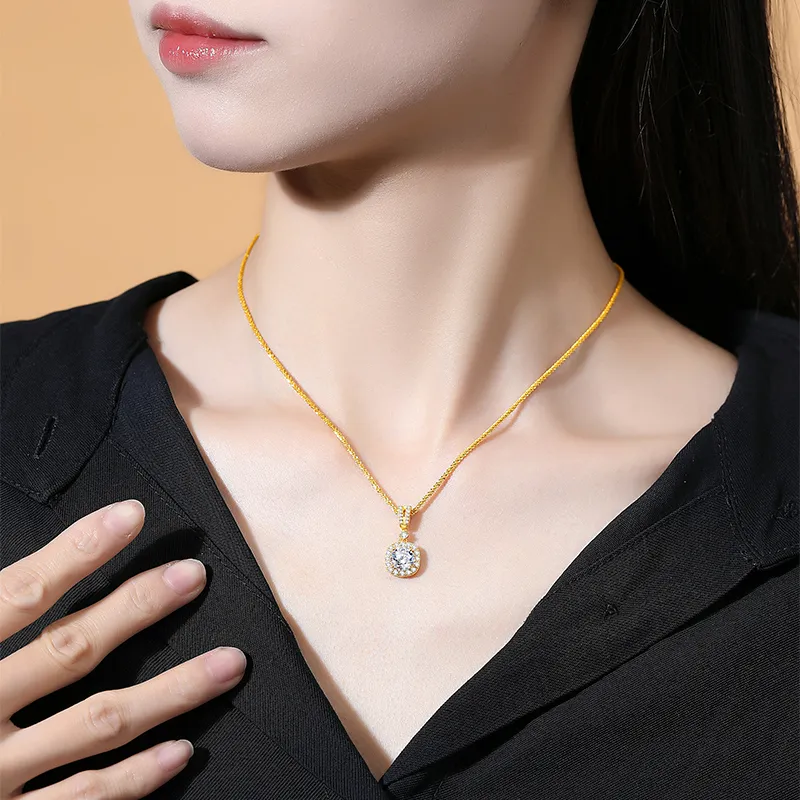 AKAK 925 Sterling Silver Necklaces Unisex-5