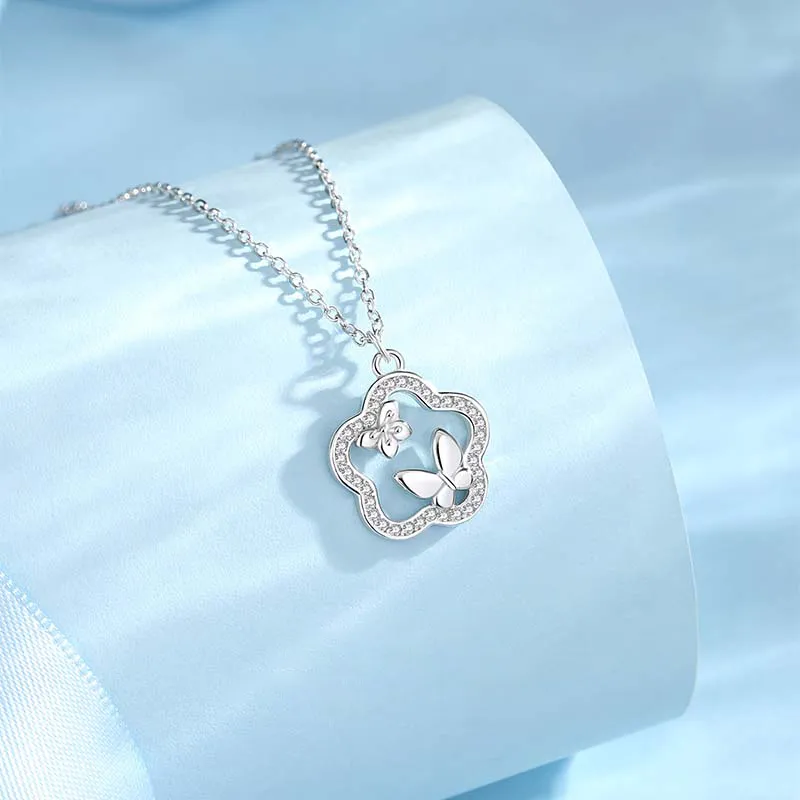 2801 S925 Silver Necklaces Women's-3