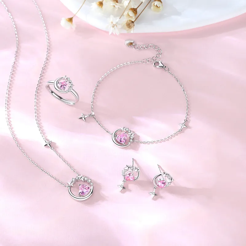 2801 S925 Silver Necklaces Women's-2