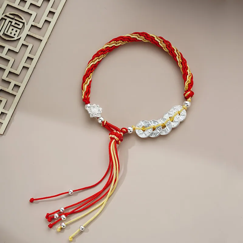 AKAK Sterling Silver Bracelets Unisex-3
