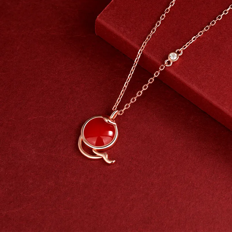 AKAK S925 Silver Necklaces Unisex-4