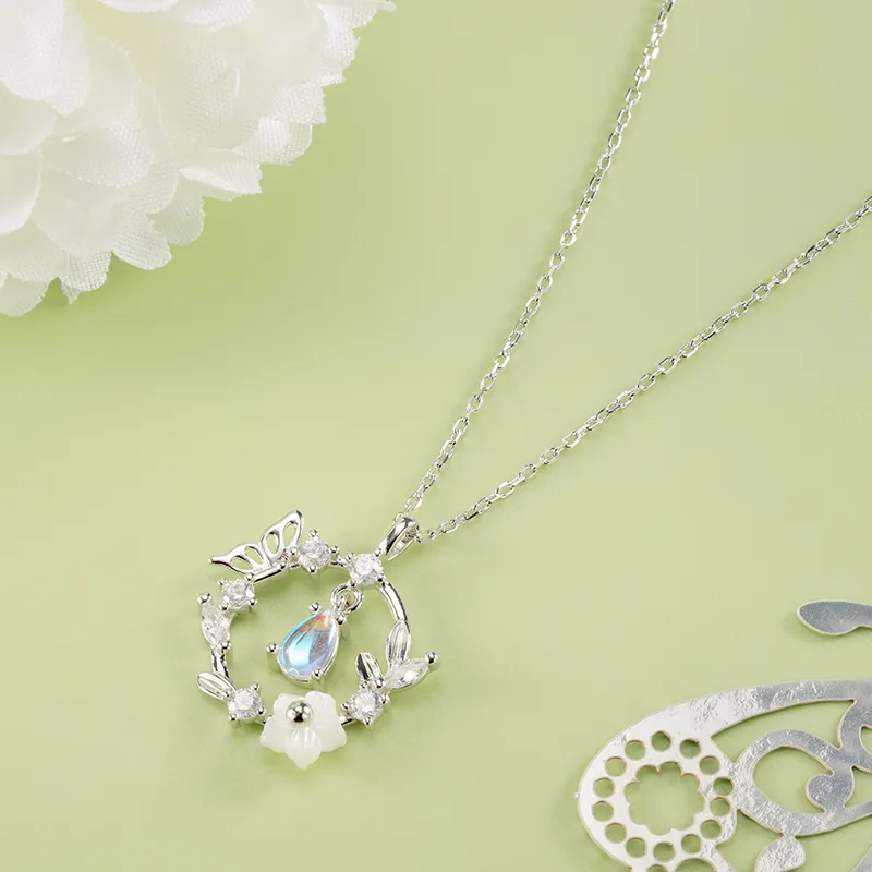 AKAK 925 Sterling Silver Necklaces Unisex-3