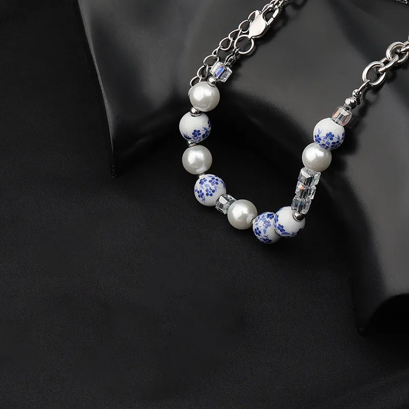 AKAK Titanium Steel Necklaces Unisex-4