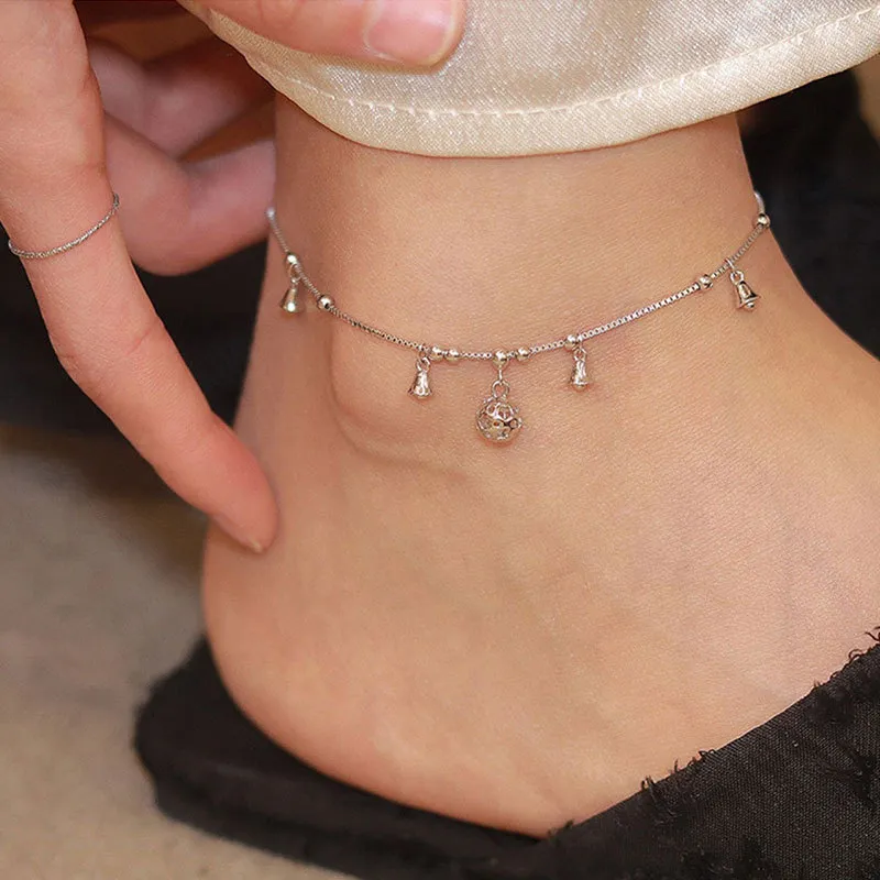 PRP S925 Silver Anklets Women's-3