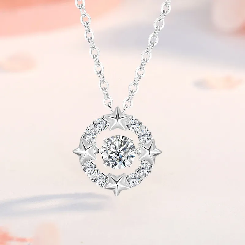 2801 S925 Silver Necklaces Women's-1