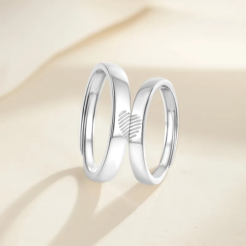 2801 999 Fine Silver Rings Unisex-3