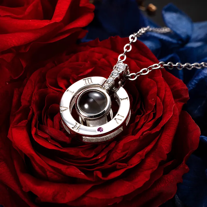 AKAK 925 Sterling Silver Necklaces Unisex-2