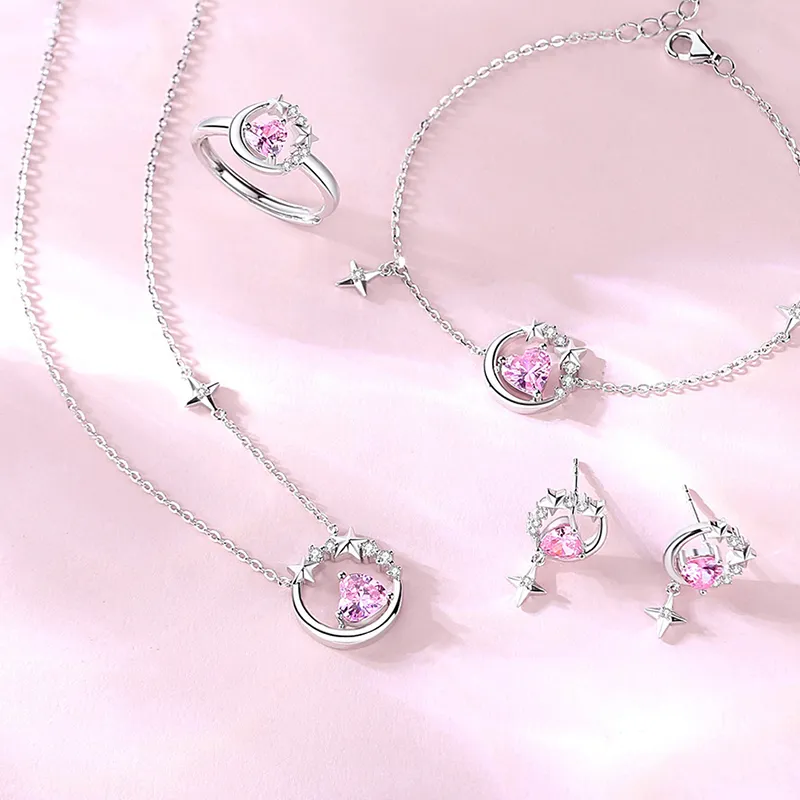 2801 S925 Silver Necklaces Women's-3