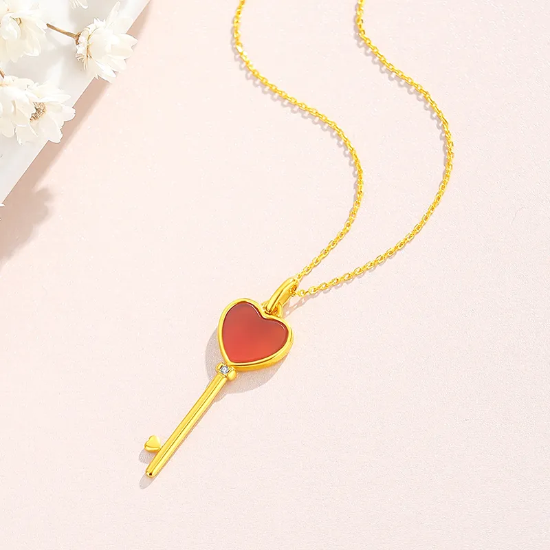 AKAK 925 Sterling Silver Necklaces Women's-3