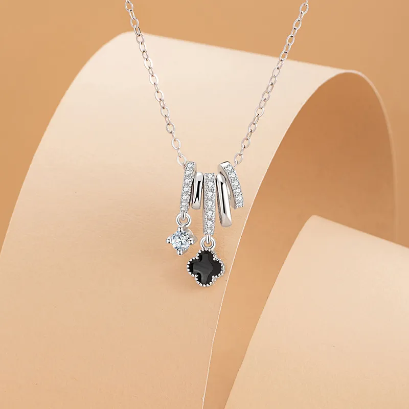 AKAK 925 Sterling Silver Necklaces Unisex-2