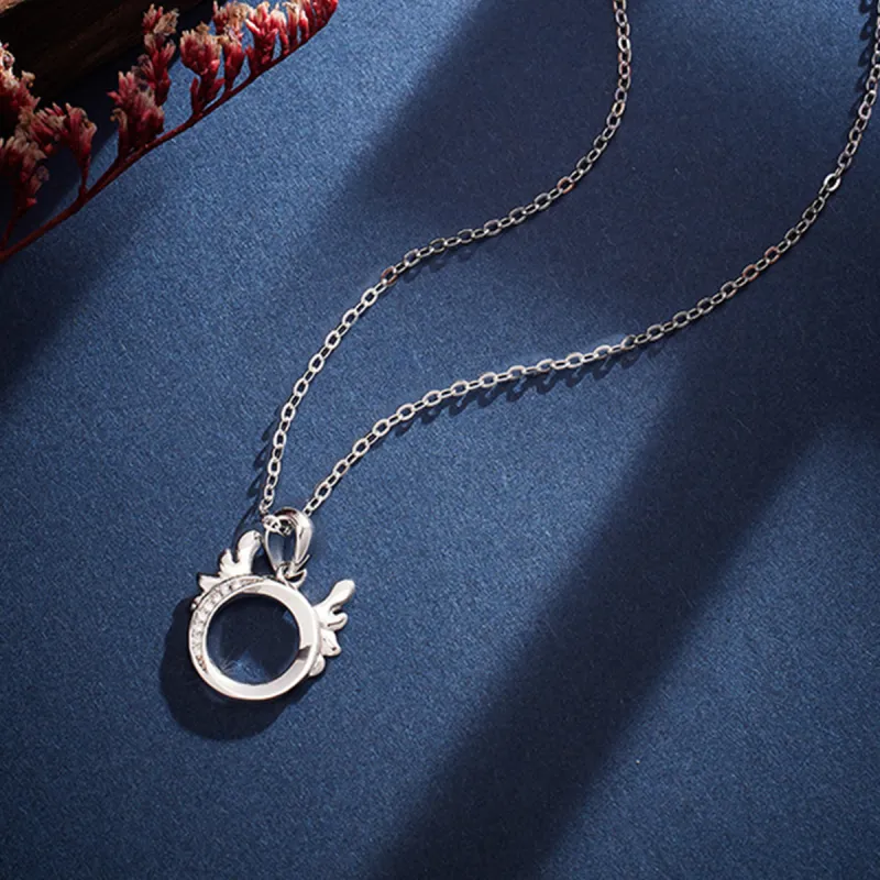2801 S925 Silver Necklaces Unisex-1