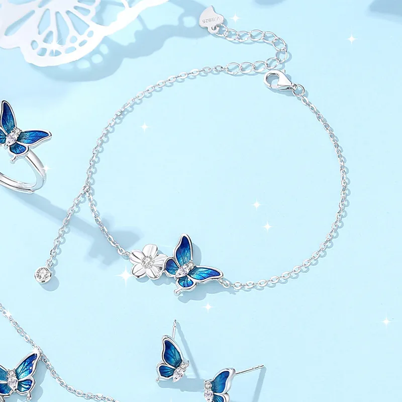 2801 S925 Silver Bracelets Women's-2