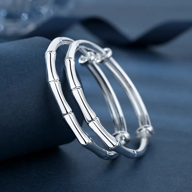 2801 Pure Silver 9999 Bangles Kids'-2