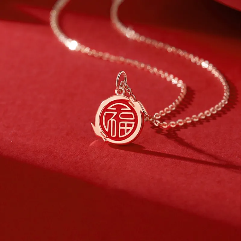 2801 S925 Silver Necklaces Unisex-2