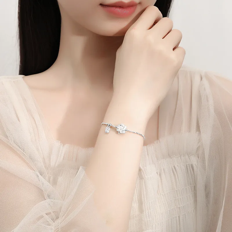 AKAK Sterling Silver Bracelets Unisex-4