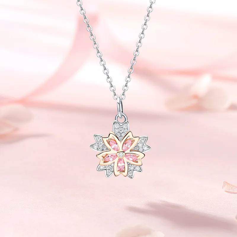 2801 S925 Silver Necklaces Women's-4