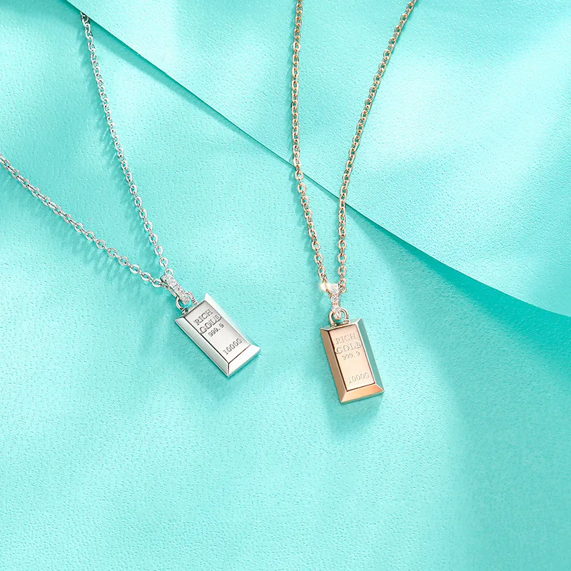 2801 S925 Silver Necklaces Women's-3