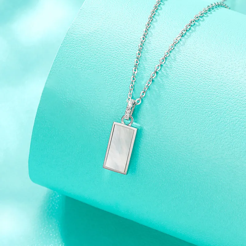 2801 S925 Silver Necklaces Women's-2