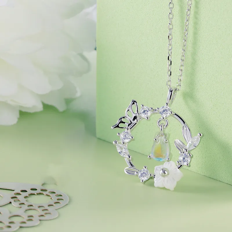 AKAK 925 Sterling Silver Necklaces Unisex-1