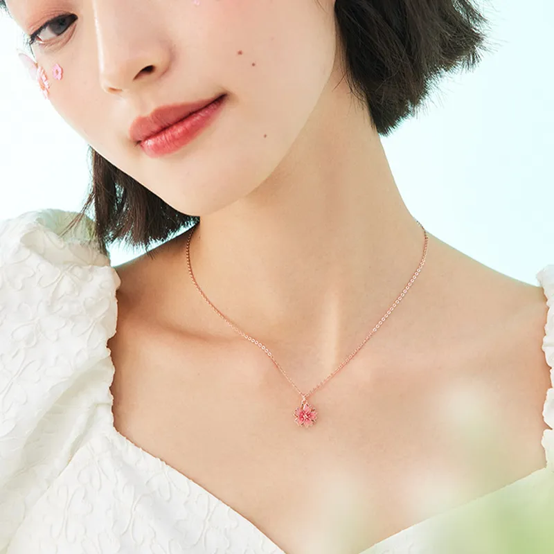 2801 S925 Silver Necklaces Women's-4
