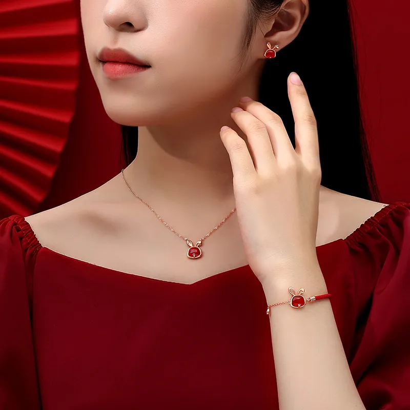 2801 Jade Necklaces Women's-4