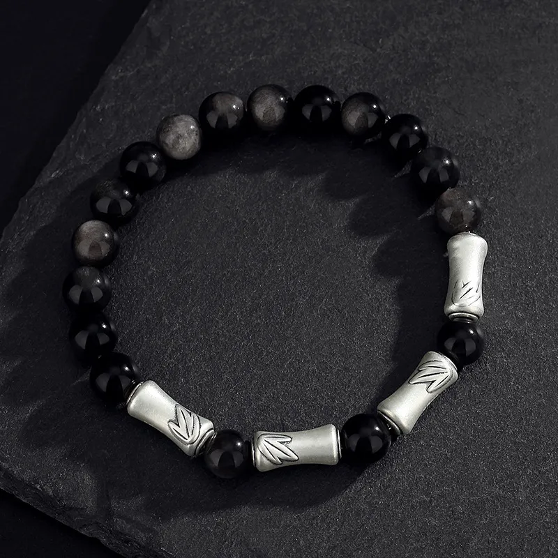 AKAK Sterling Silver Bracelets Unisex-4