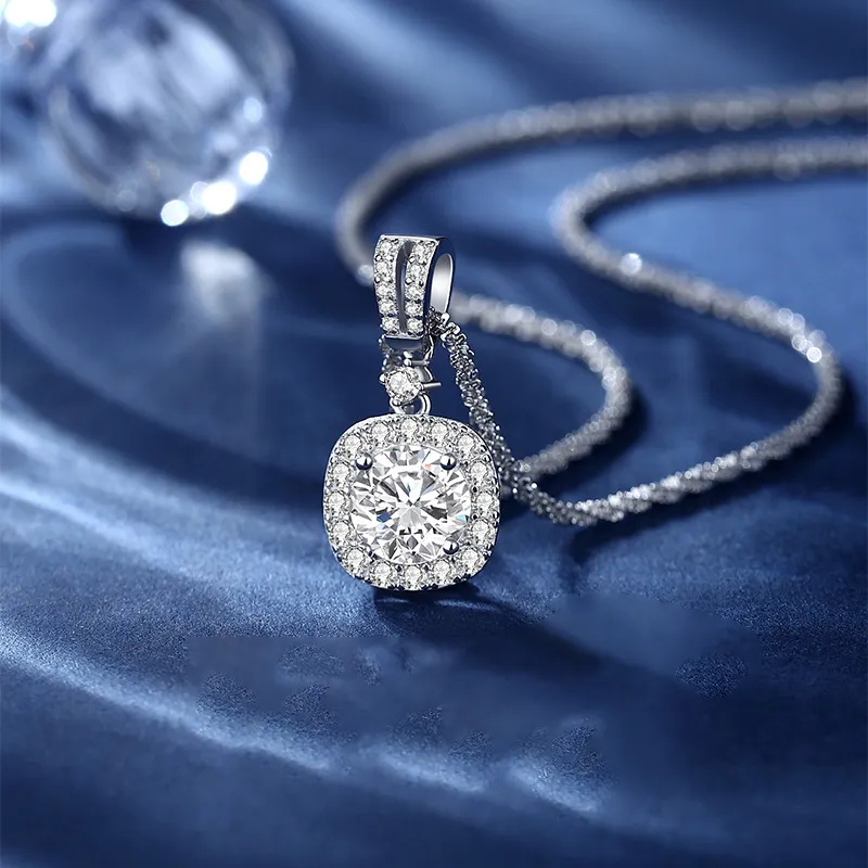 AKAK 925 Sterling Silver Necklaces Unisex-1