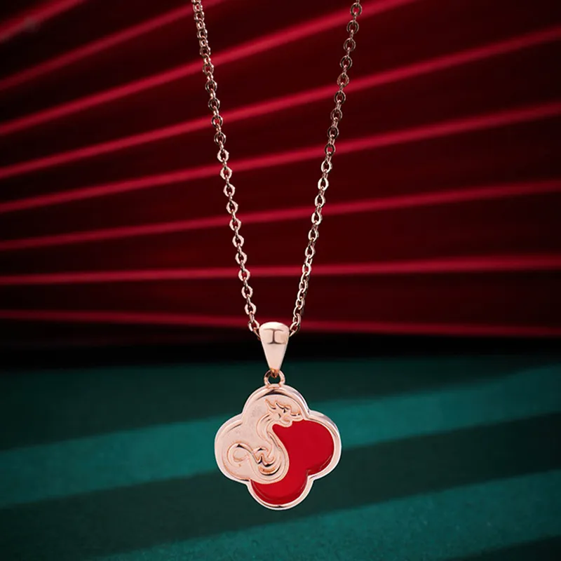 2801 Jade Necklaces Unisex-1