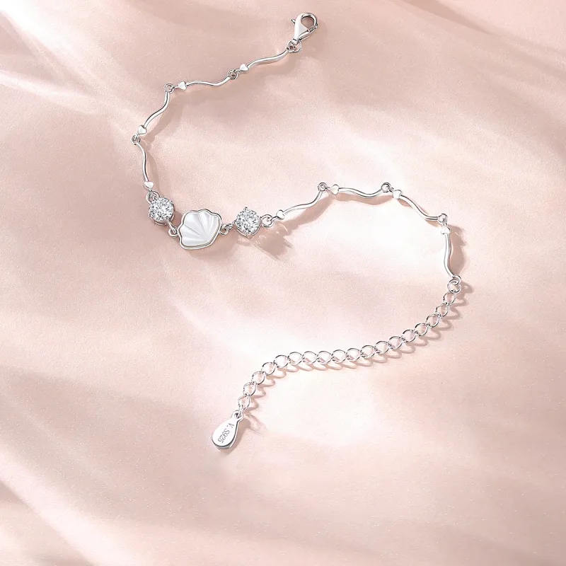 2801 S925 Silver Bracelets Women's-3