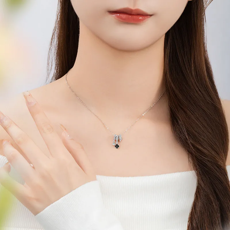 AKAK 925 Sterling Silver Necklaces Unisex-4
