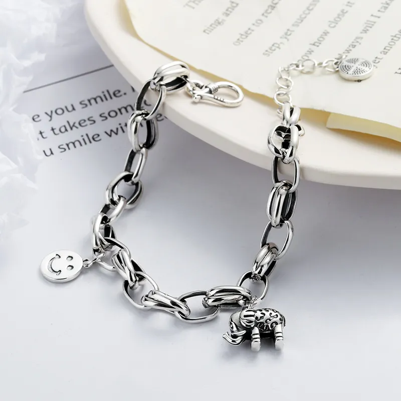 AKAK S925 Silver Bracelets Unisex-2