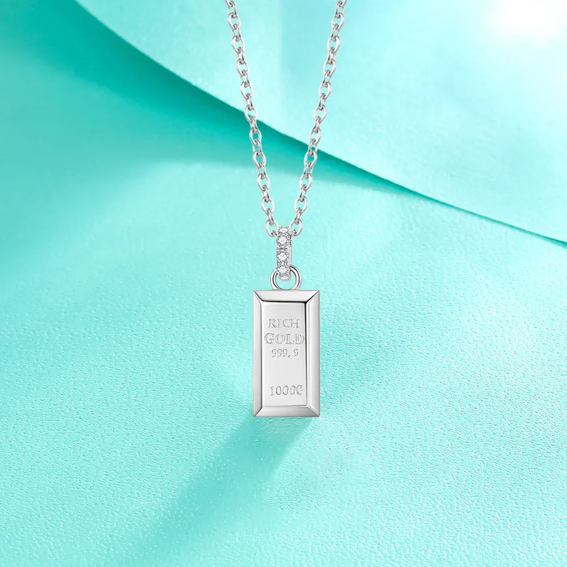 2801 S925 Silver Necklaces Women's-1