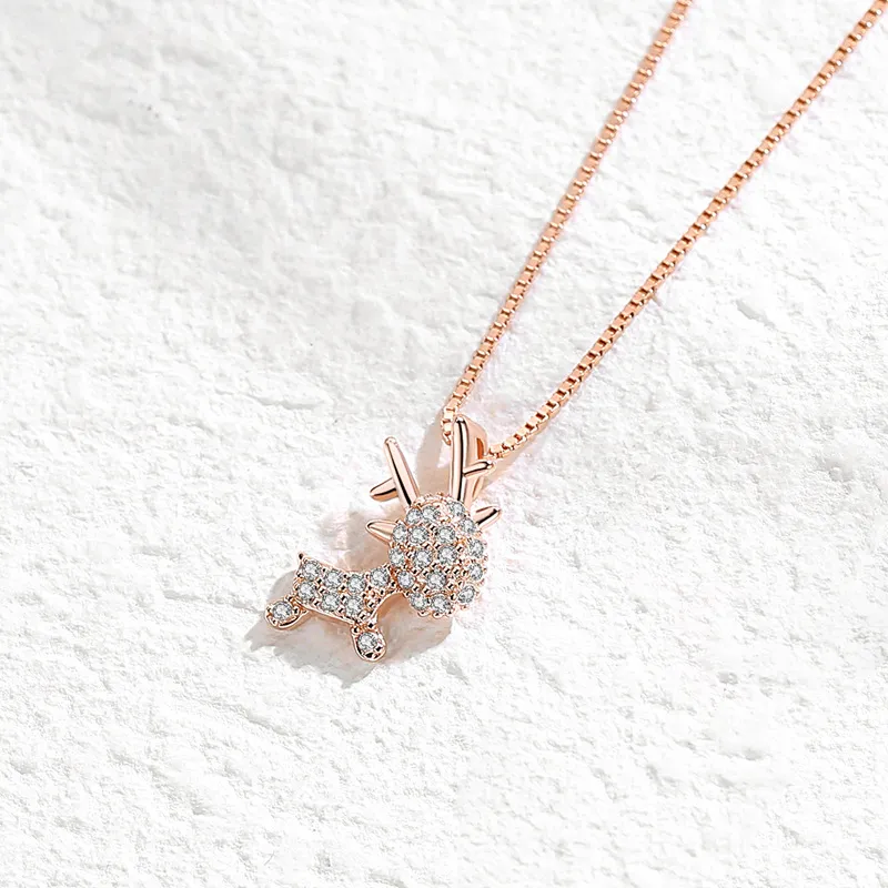 2801 S925 Silver Necklaces Women's-6
