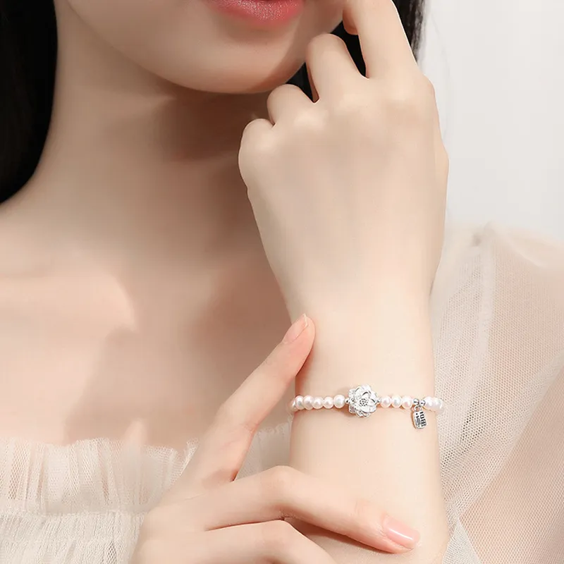 AKAK Sterling Silver Bracelets Unisex-5