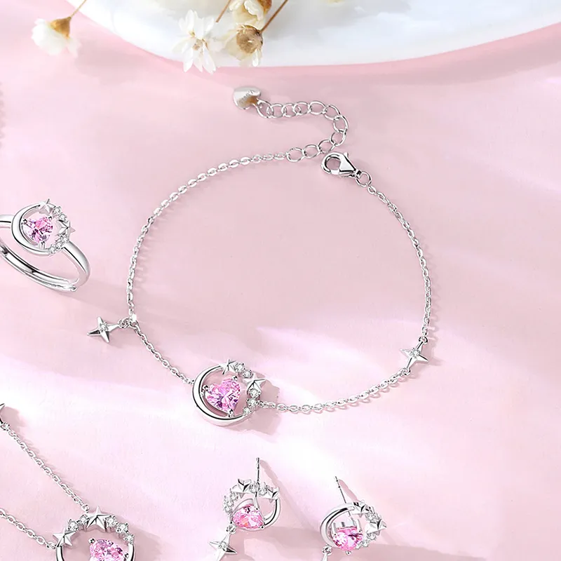 2801 S925 Silver Bracelets Women's-3