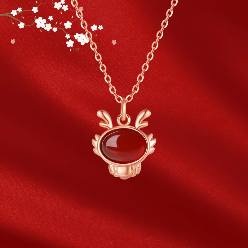 2801 Jade Necklaces Unisex-4