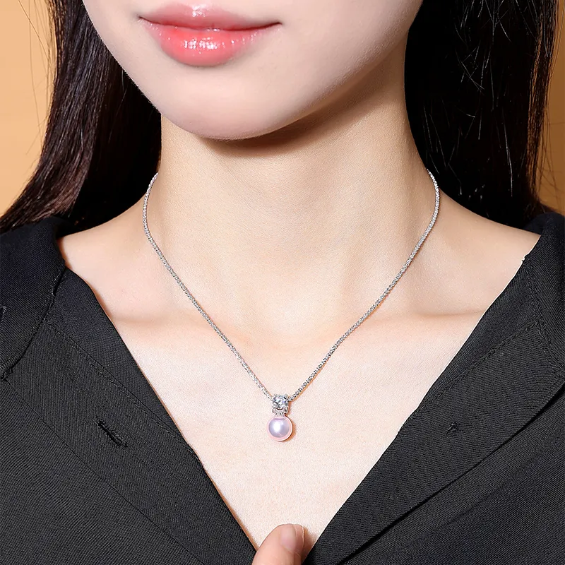 AKAK 925 Sterling Silver Necklaces Unisex-5