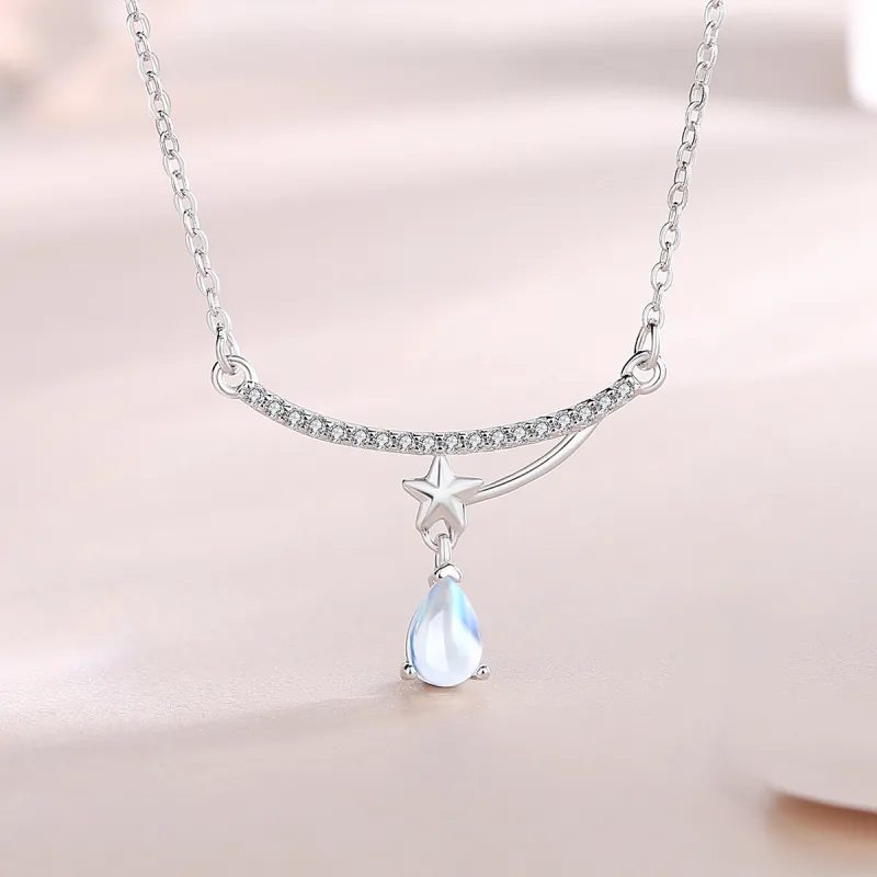 2801 S925 Silver Necklaces Women's-1