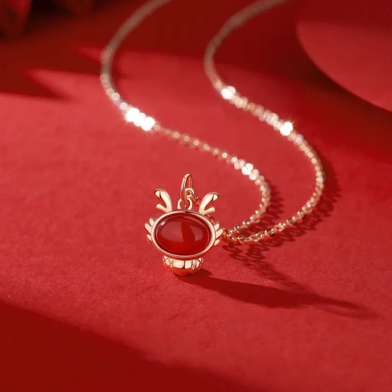 2801 Jade Necklaces Unisex-2