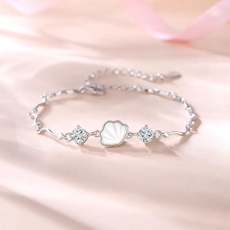 2801 S925 Silver Bracelets Women's-1