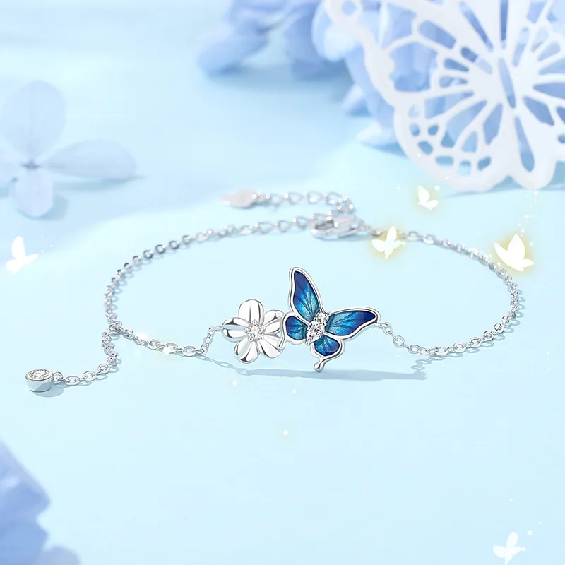 2801 S925 Silver Bracelets Women's-1