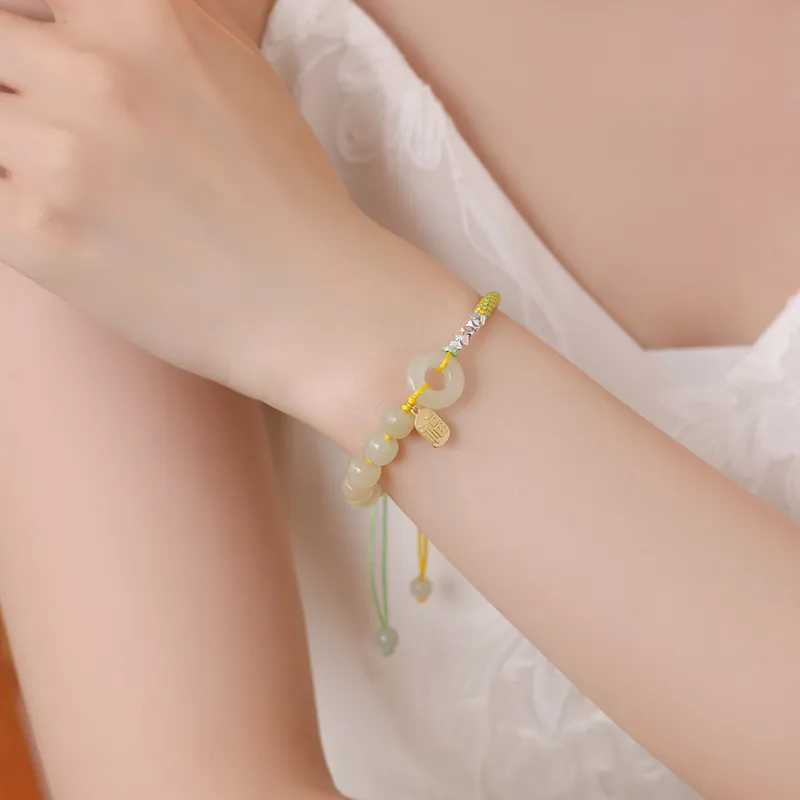 2801 Chalcedony Jade Bracelets Women's-4