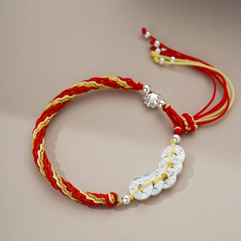 AKAK Sterling Silver Bracelets Unisex-1