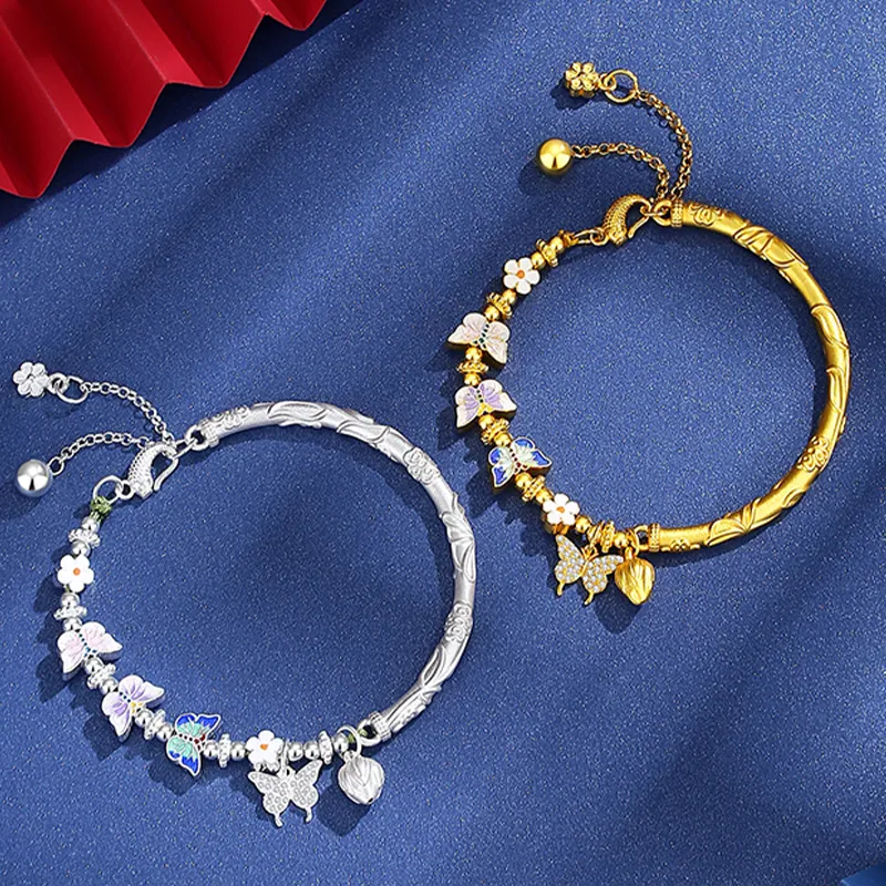2801 Foot Silver 990 Bracelets Women's-6
