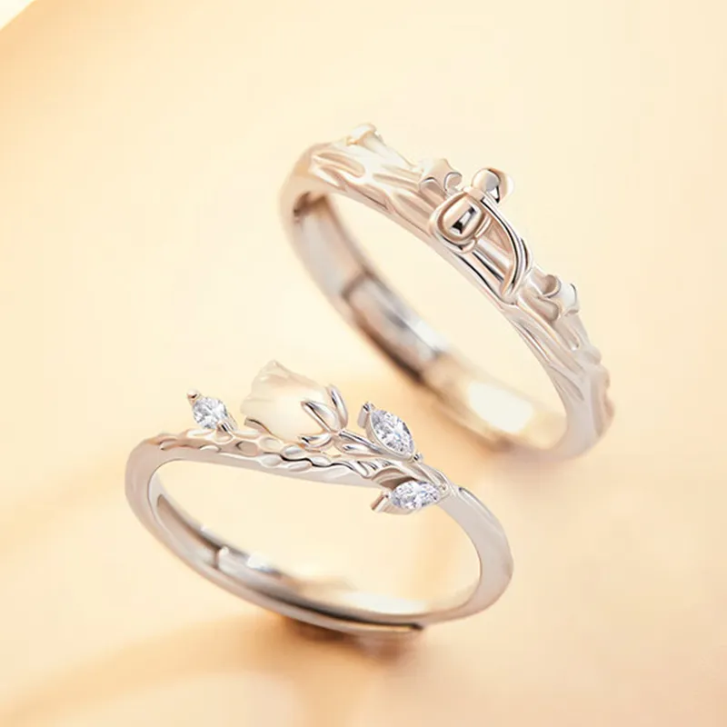 AKAK Sterling Silver Rings Unisex-9