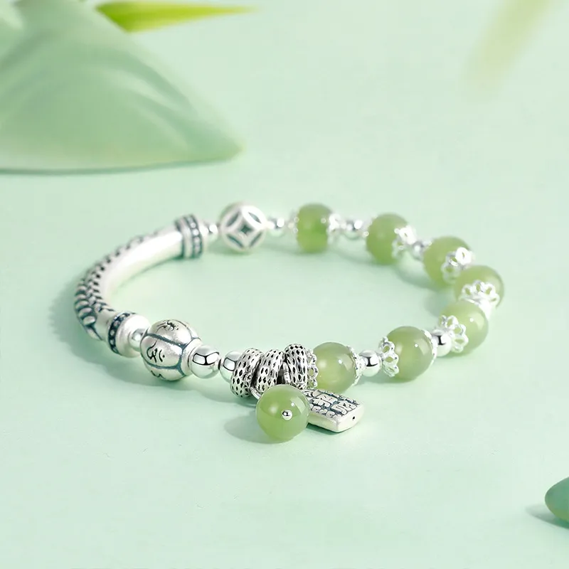 AKAK 925 Sterling Silver Bracelets Unisex-3
