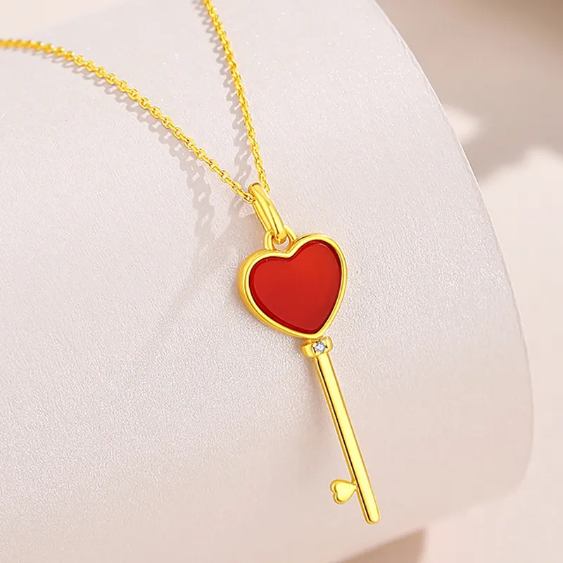 AKAK 925 Sterling Silver Necklaces Women's-2